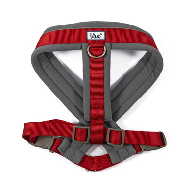 Ancol Viva Nylon Padded Harness Red Large 52-71cm